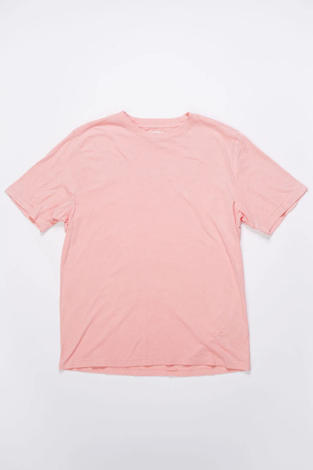 Merz b. Schwanen HPT01 Relaxed Fit T-shirt 5.4OZ Cotton-Hemp - Peach sold by Franklin and Poe product image thumbnail 3