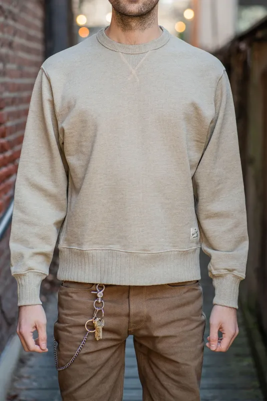 Merz b. Schwanen RFC01 Good Basics 19oz Relaxed Fit Sweatshirt - Vintage Grey Melange sold by Franklin and Poe