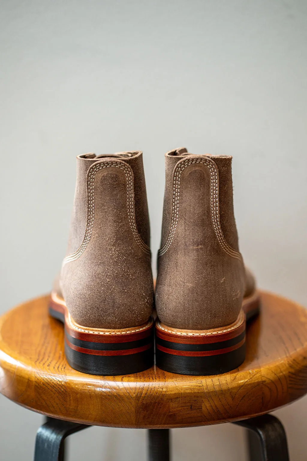 John Lofgren M-43 Service Shoes - Horween Natural CXL Natural Roughout sold by Franklin and Poe product image thumbnail 3