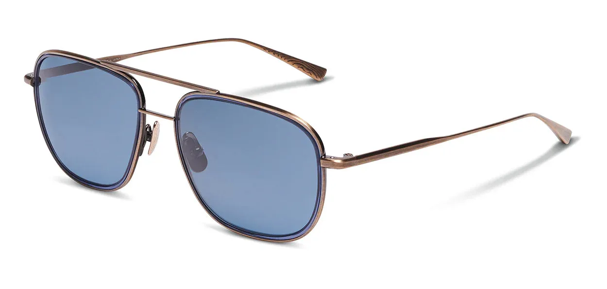 Salt Optics Colorado 55 - Antique Gold/Indigo Blue sold by Franklin and Poe product image thumbnail 2