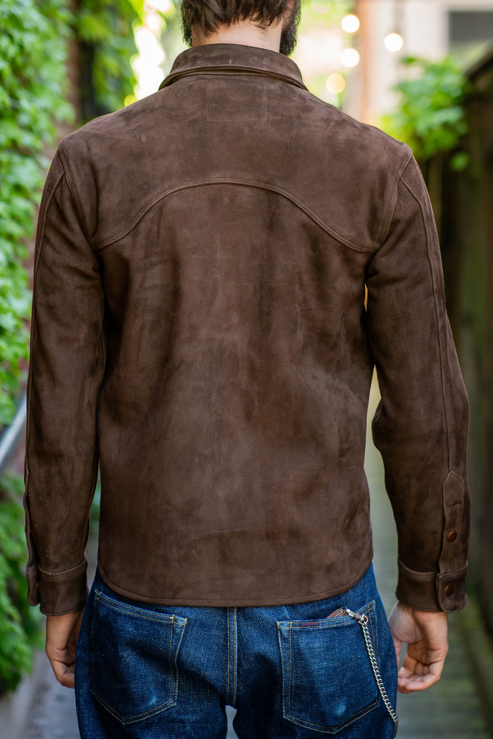 Freenote Cloth Packard - Goatskin Chocolate sold by Franklin and Poe product image thumbnail 3