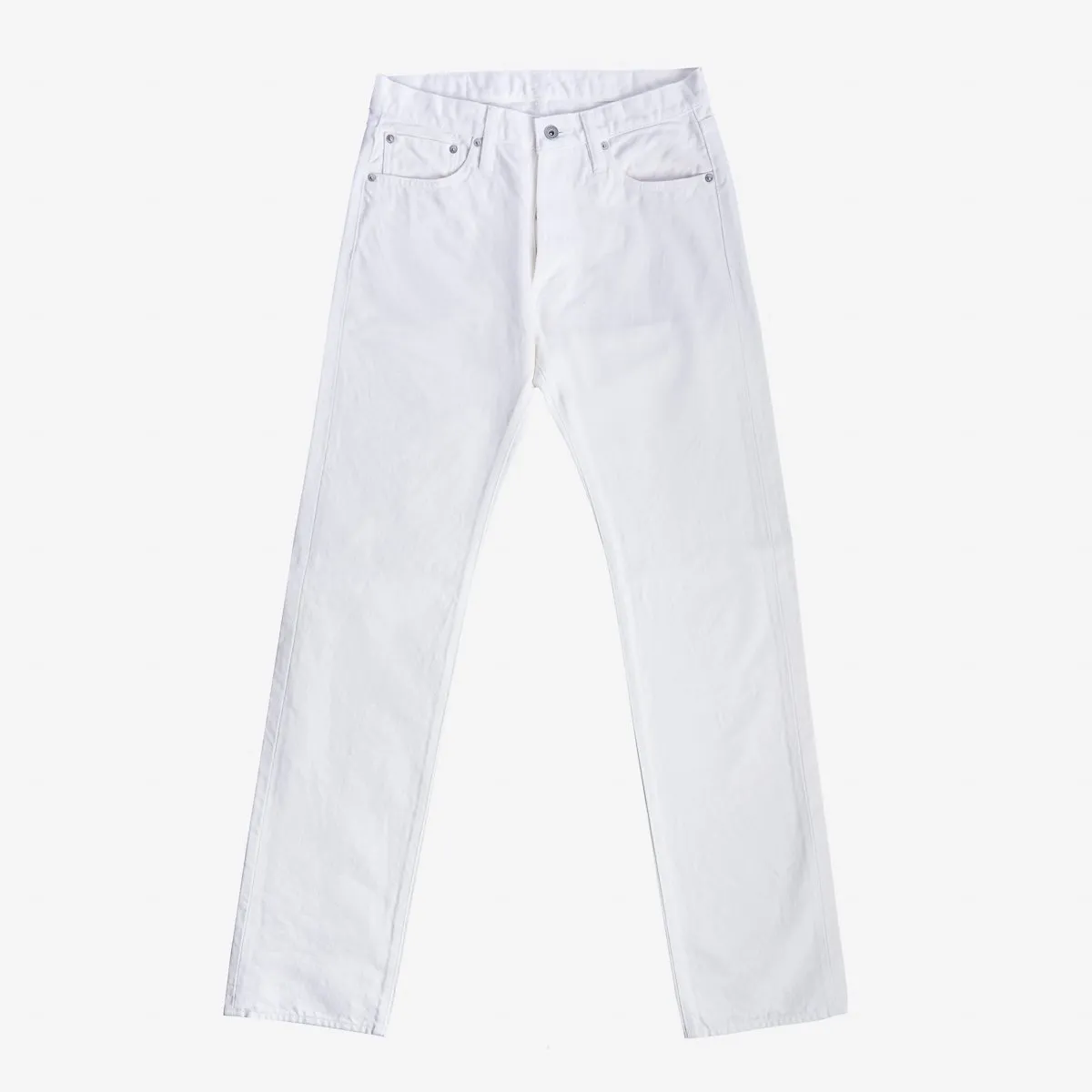 Iron Heart IH-634-WT 13.5oz Denim Straight Cut Jeans - White sold by Franklin and Poe product image thumbnail 4
