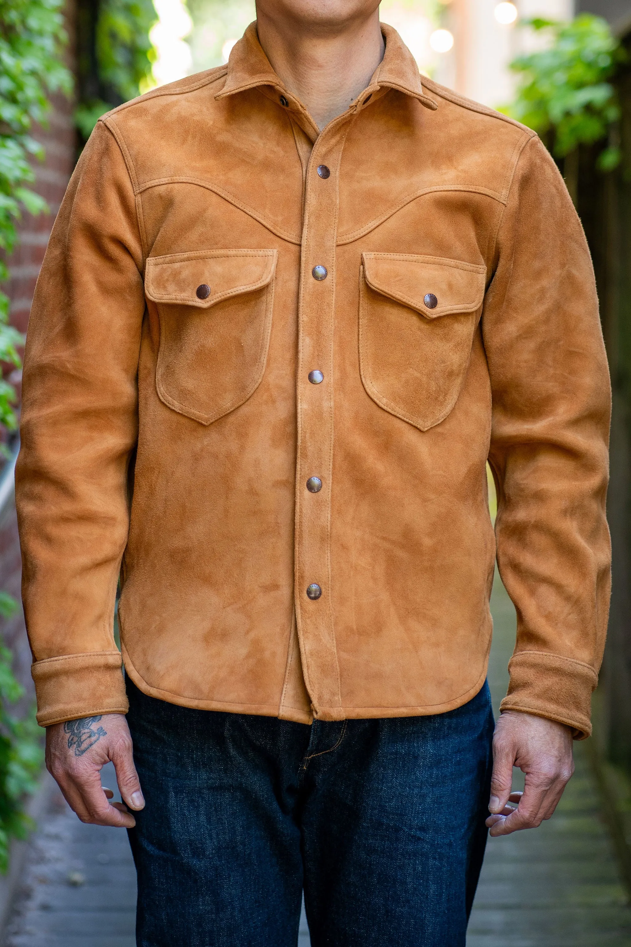 Freenote Cloth Packard - Goatskin Gold sold by Franklin and Poe