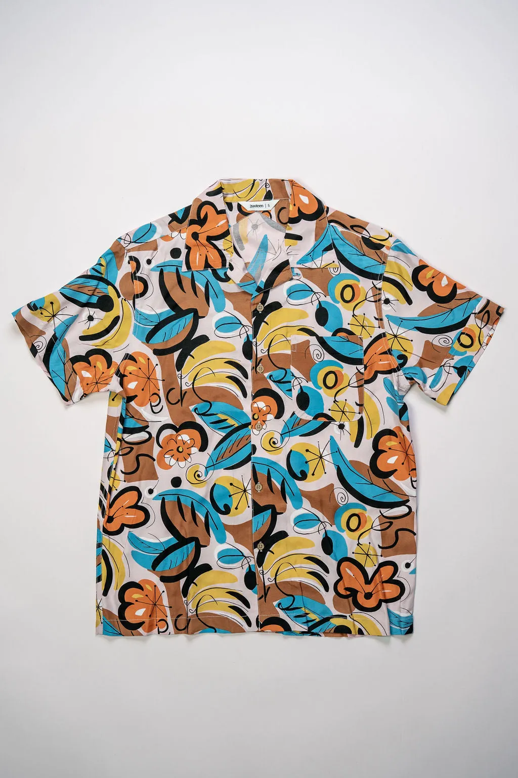 3sixteen Vacation Shirt - Tropical Print sold by Franklin and Poe product image thumbnail 4