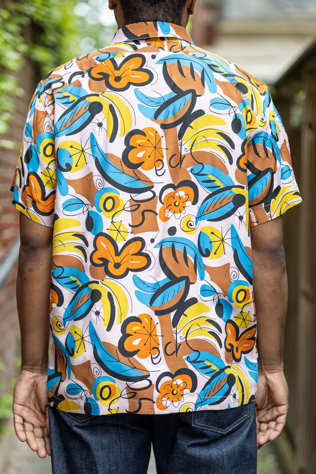 3sixteen Vacation Shirt - Tropical Print sold by Franklin and Poe product image thumbnail 3