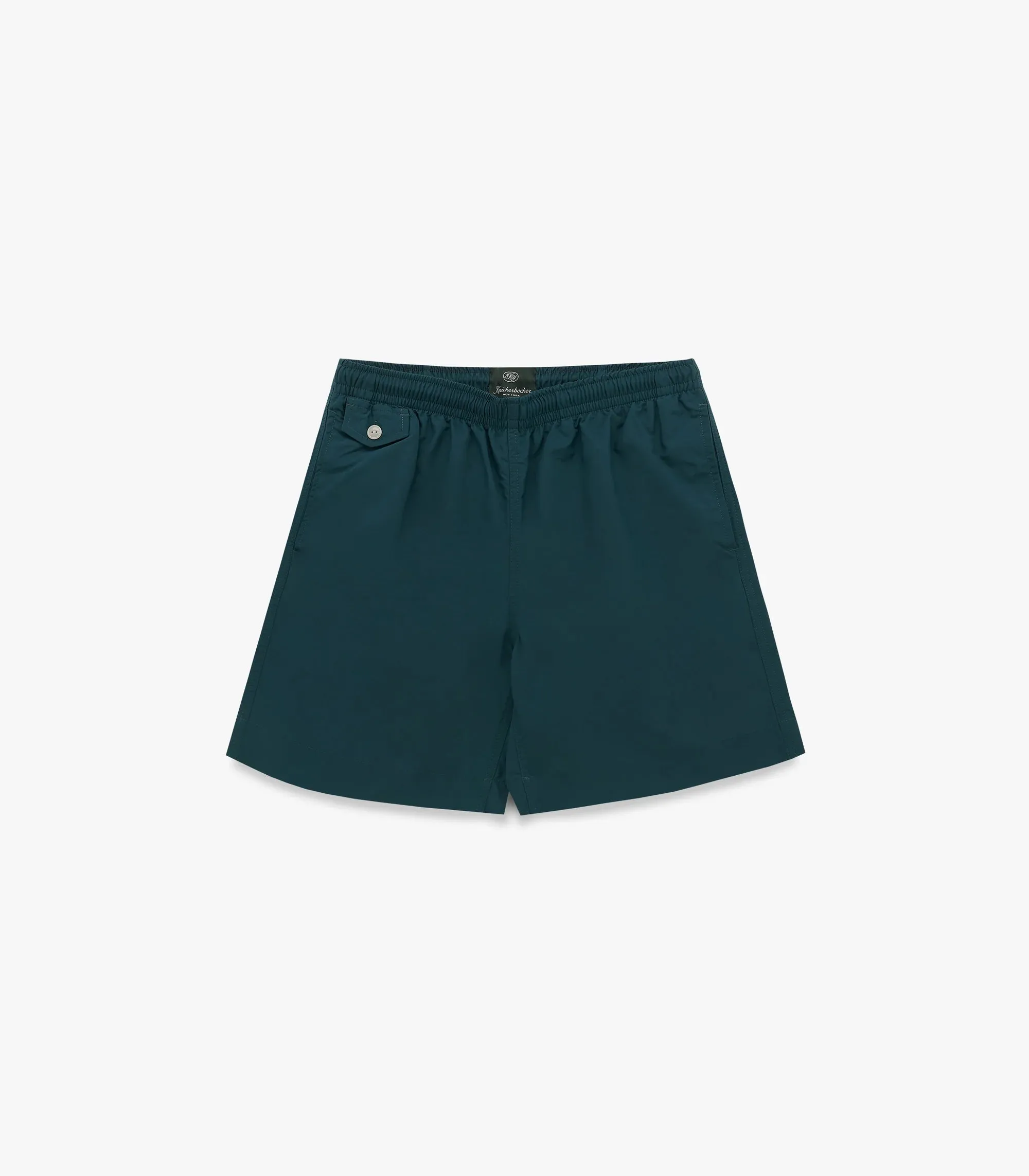 Knickerbocker Brighton Recycled Swim Short - Teal sold by Franklin and Poe