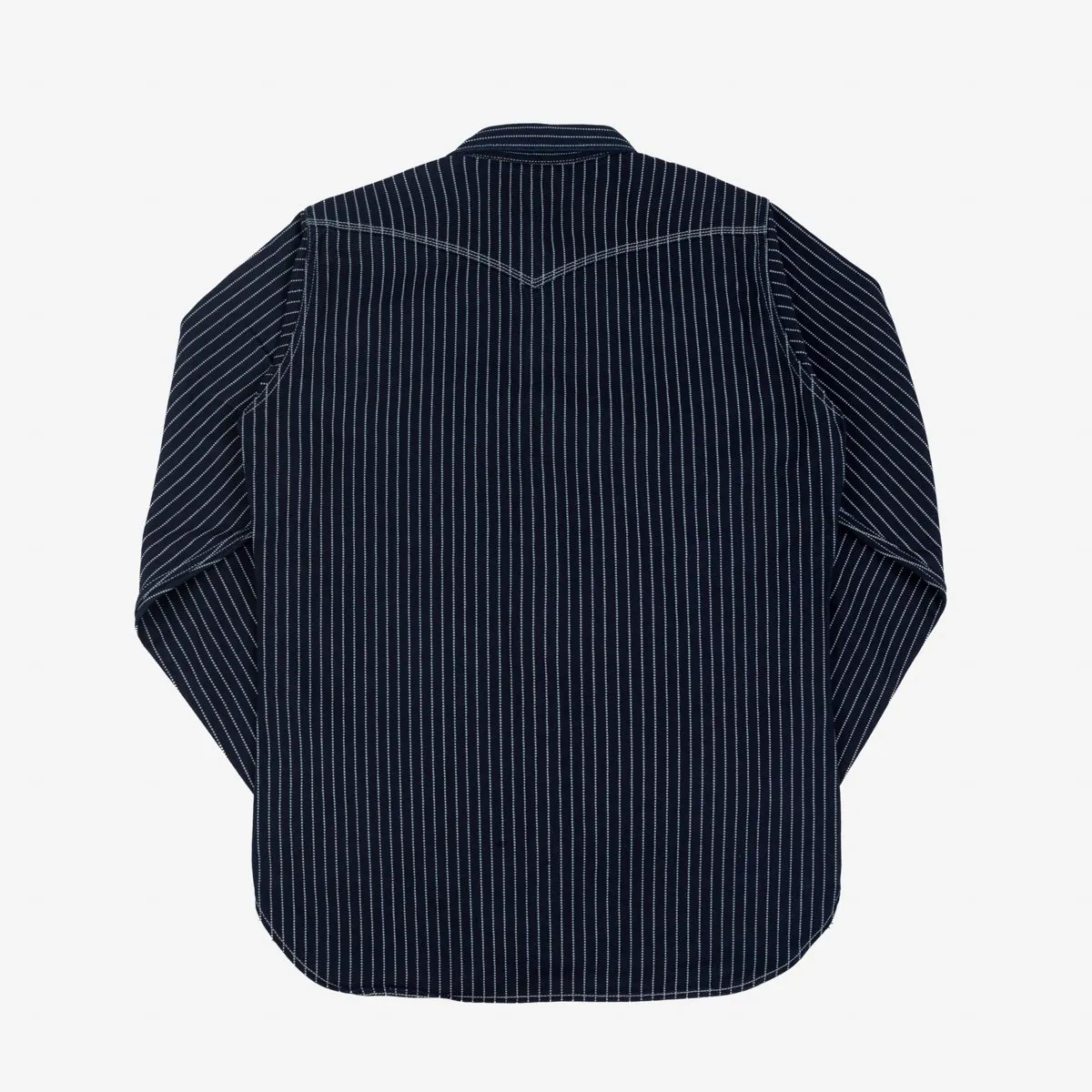 Iron Heart IHSH-62-IND 12oz Wabash Western Shirt - Indigo sold by Franklin and Poe product image thumbnail 5