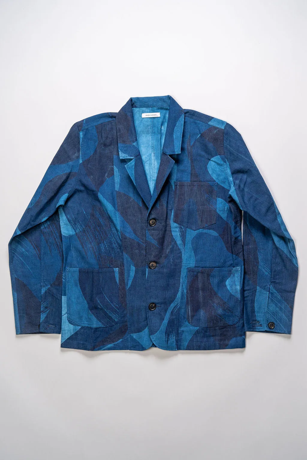 Indi + Ash Study Jacket - Organic Cotton Canvas Paintbrush Camo sold by Franklin and Poe product image thumbnail 5