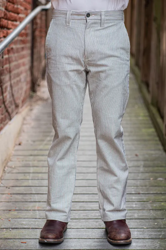 Freenote Cloth Deck Pant - Stripe sold by Franklin and Poe
