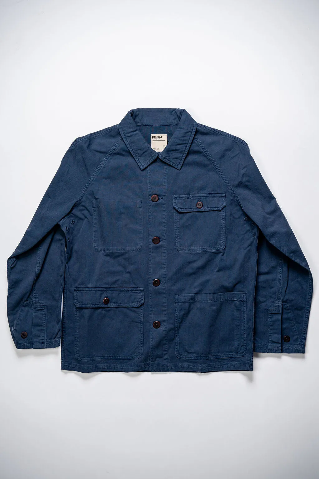 Heimat Textil Journey Coat - Herringbone Ink sold by Franklin and Poe product image thumbnail 4