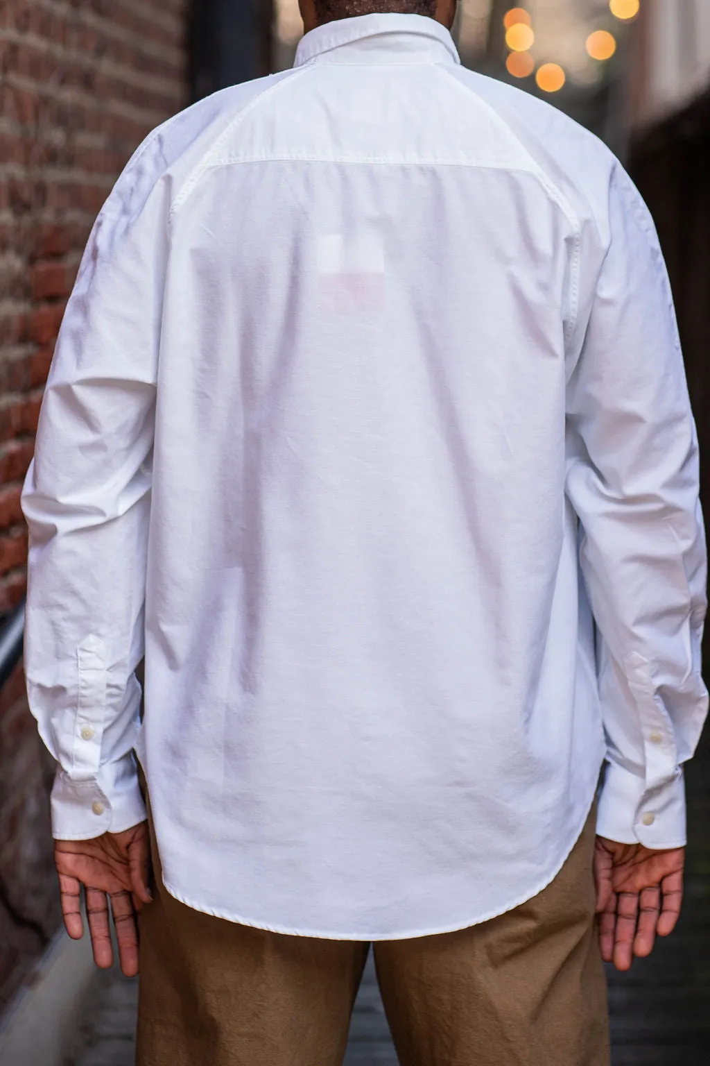 Heimat Textil Oxford Shirt - White sold by Franklin and Poe product image thumbnail 3