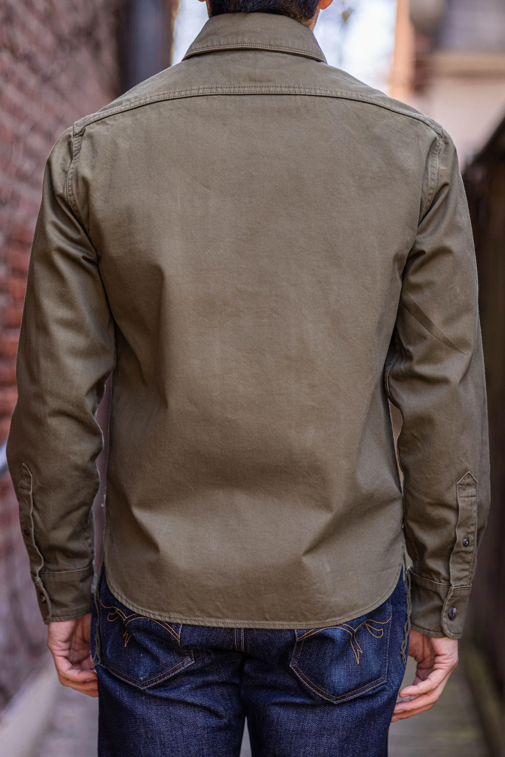 Freenote Cloth Rancho - Army Green sold by Franklin and Poe product image thumbnail 3