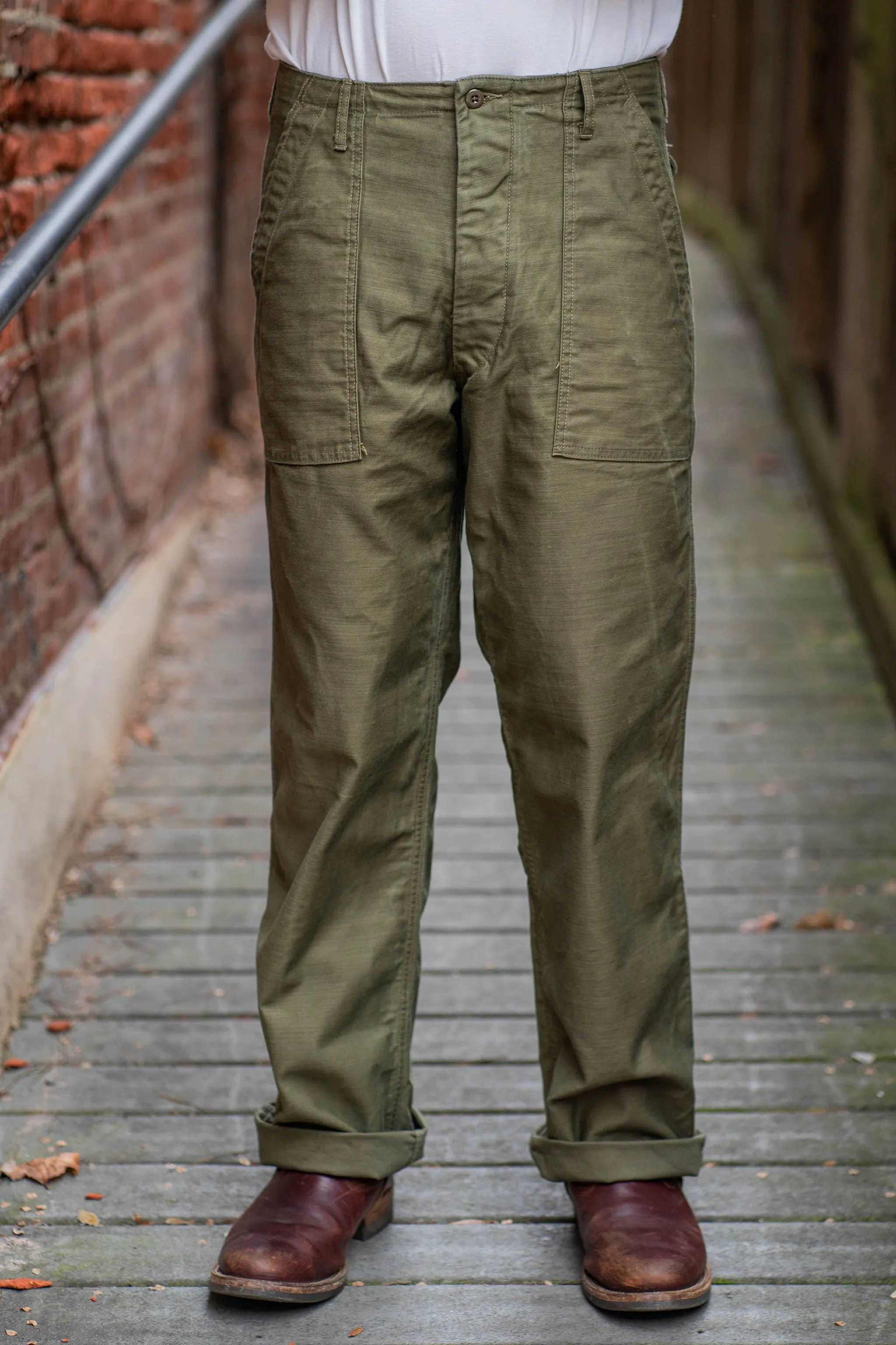 Left Field NYC OG-107 - 12 oz Baker Back Cotton Satin sold by Franklin and Poe
