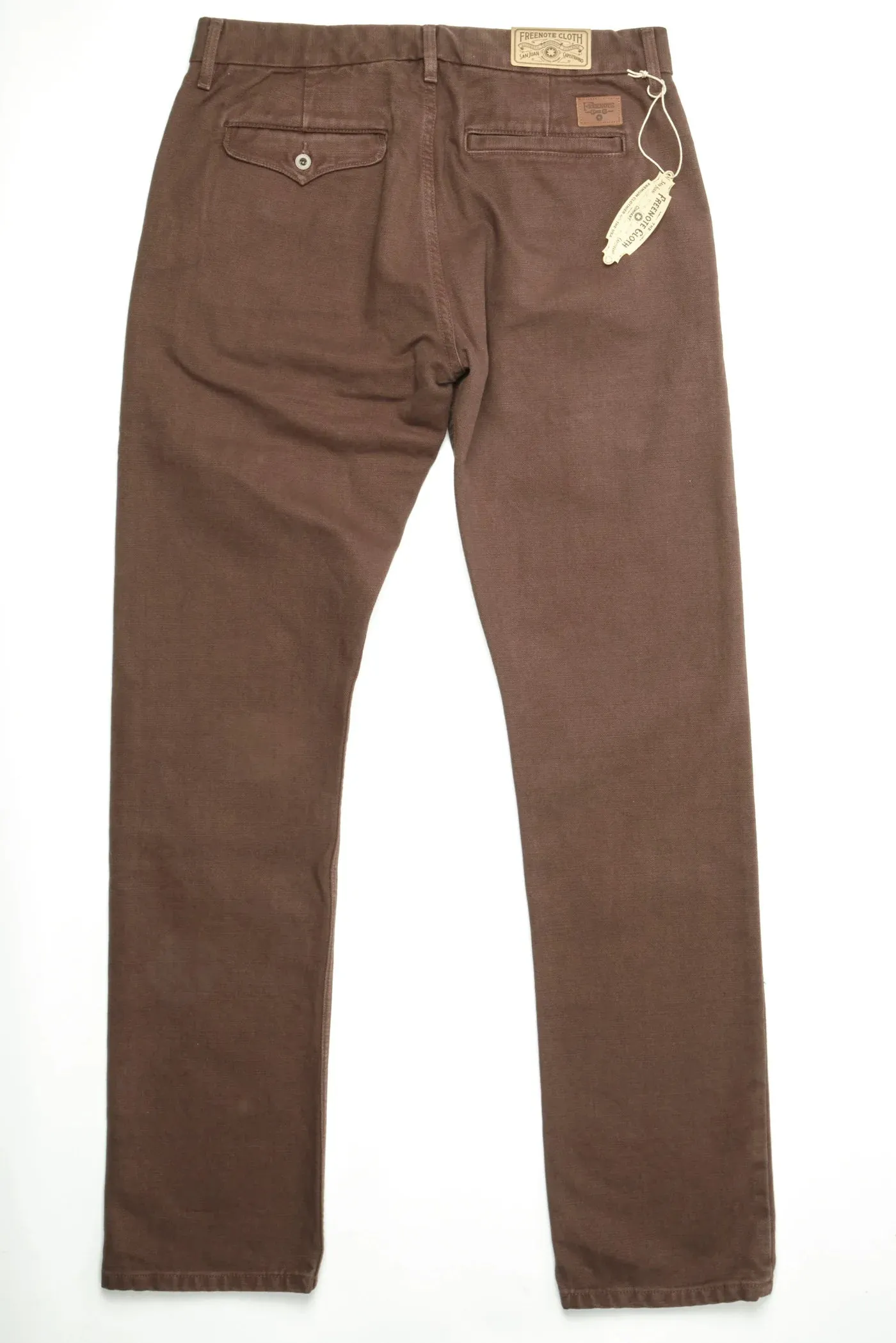 Freenote Cloth Workers Chino Slim Fit - 14oz Slub Bark sold by Franklin and Poe product image thumbnail 2