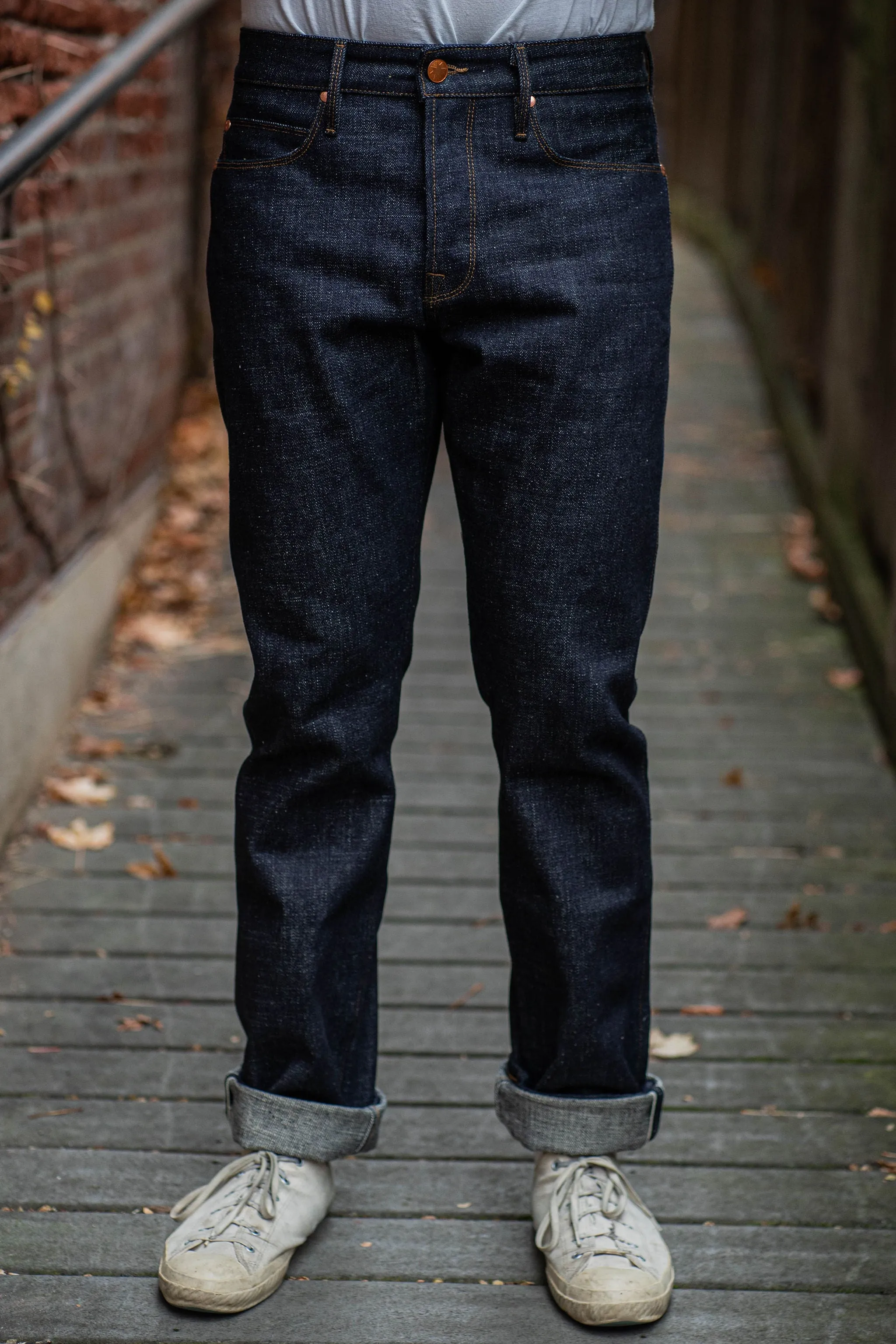Freenote Cloth Rios - 17oz Indigo Slub sold by Franklin and Poe