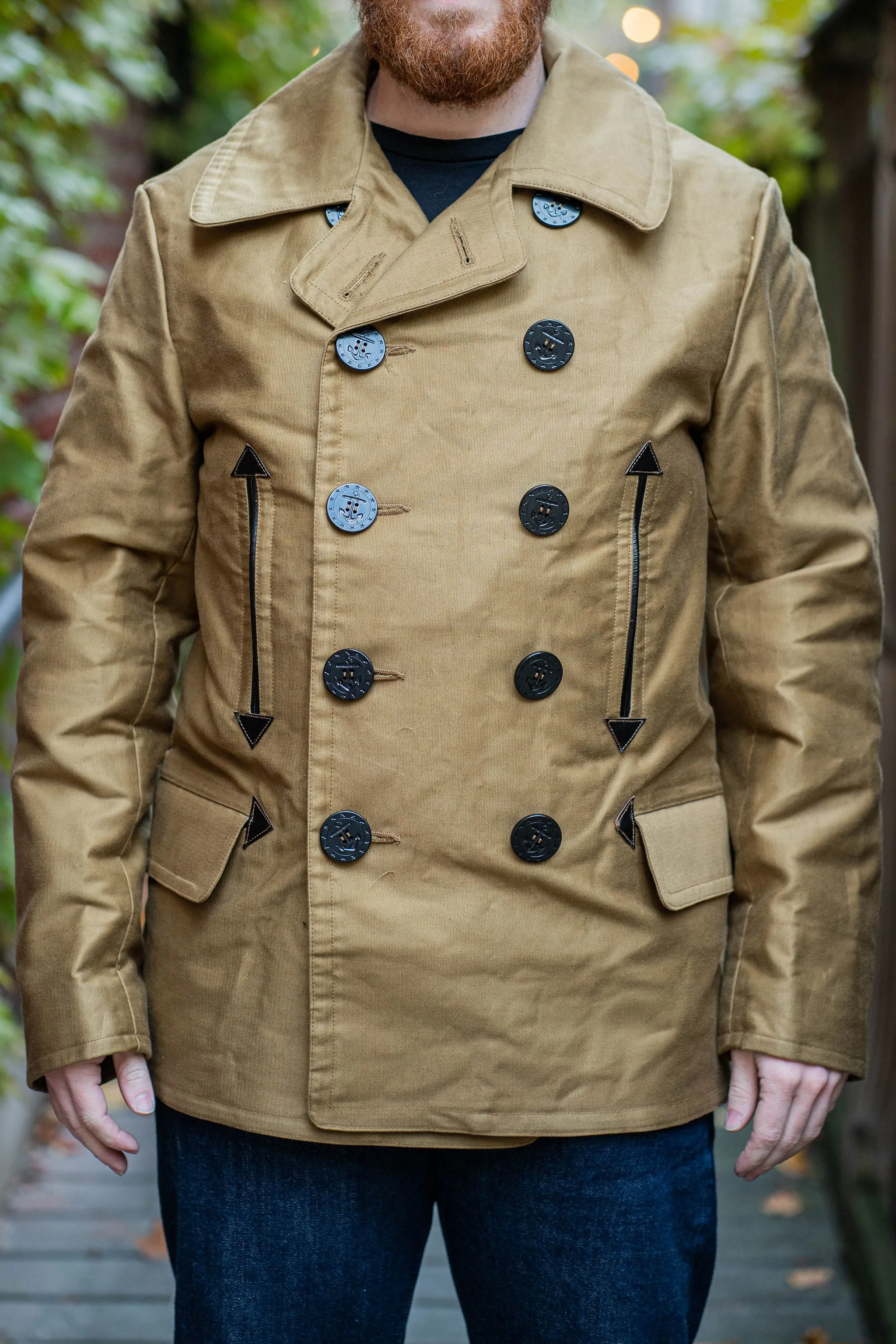 Mister Freedom Peacoat - Barnstormer sold by Franklin and Poe