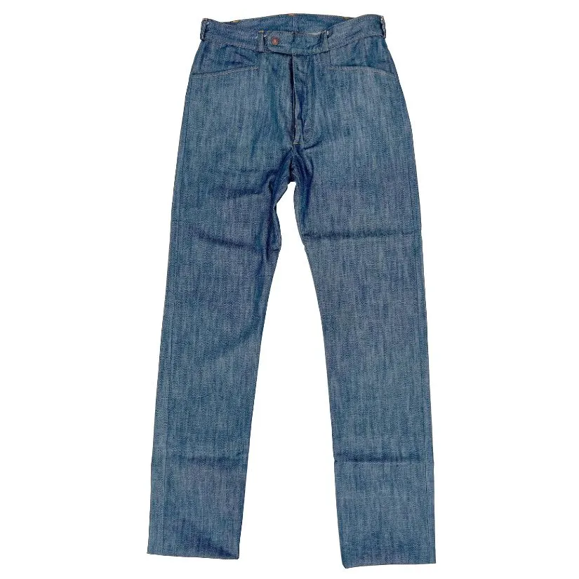 Mister Freedom "Nouvelle Vague" Slacks - NOS "Player" Denim sold by Franklin and Poe product image thumbnail 4