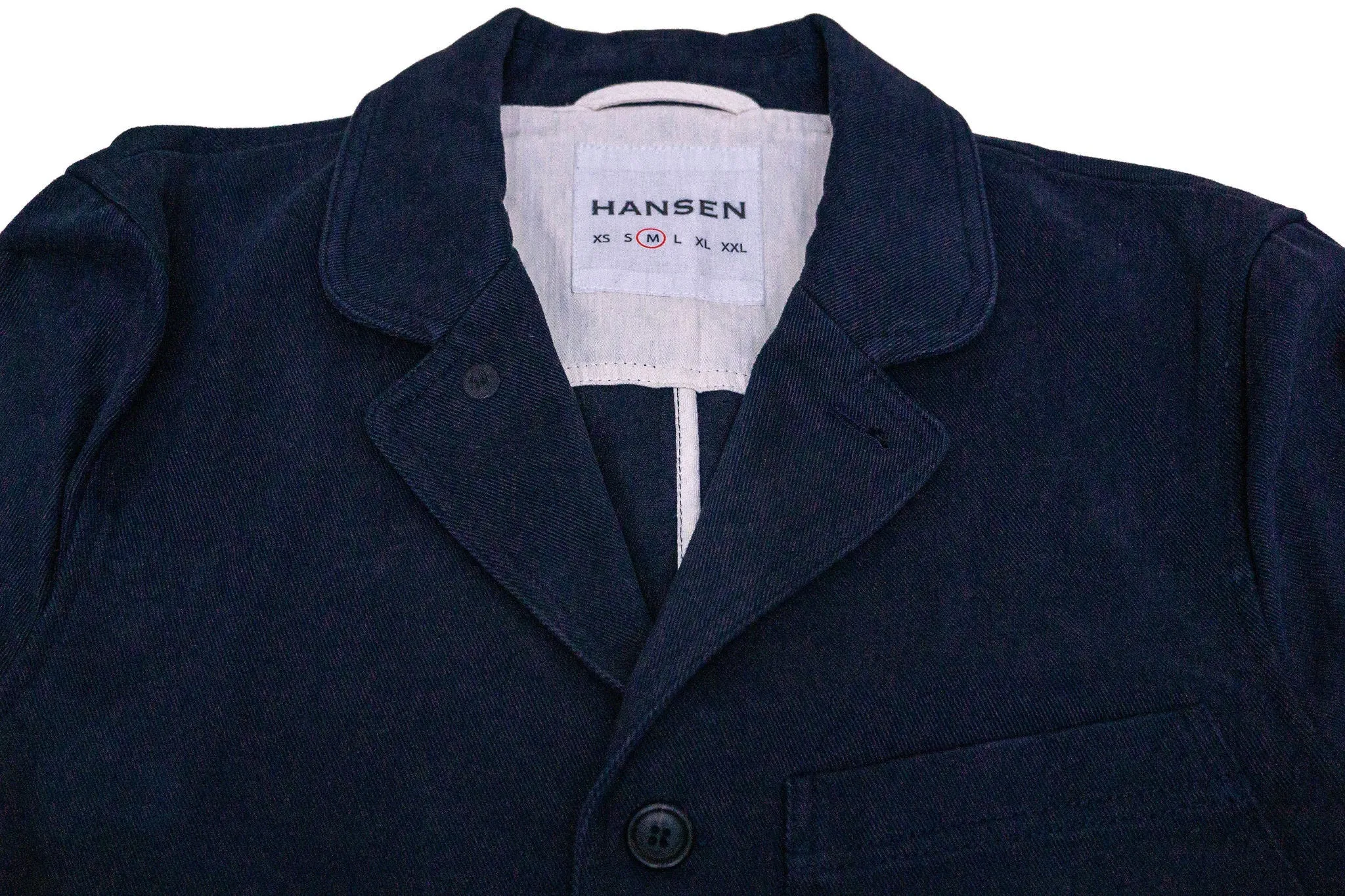Hansen Garments Josef 5-Button Workwear Blazer - Dark Navy sold by Franklin and Poe product image thumbnail 5