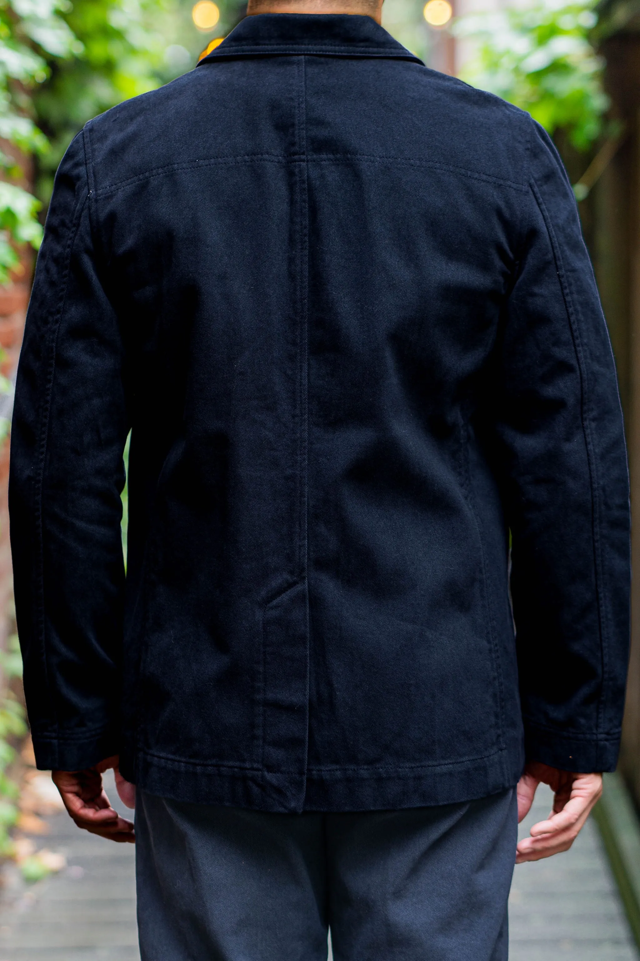 Hansen Garments Josef 5-Button Workwear Blazer - Dark Navy sold by Franklin and Poe product image thumbnail 3
