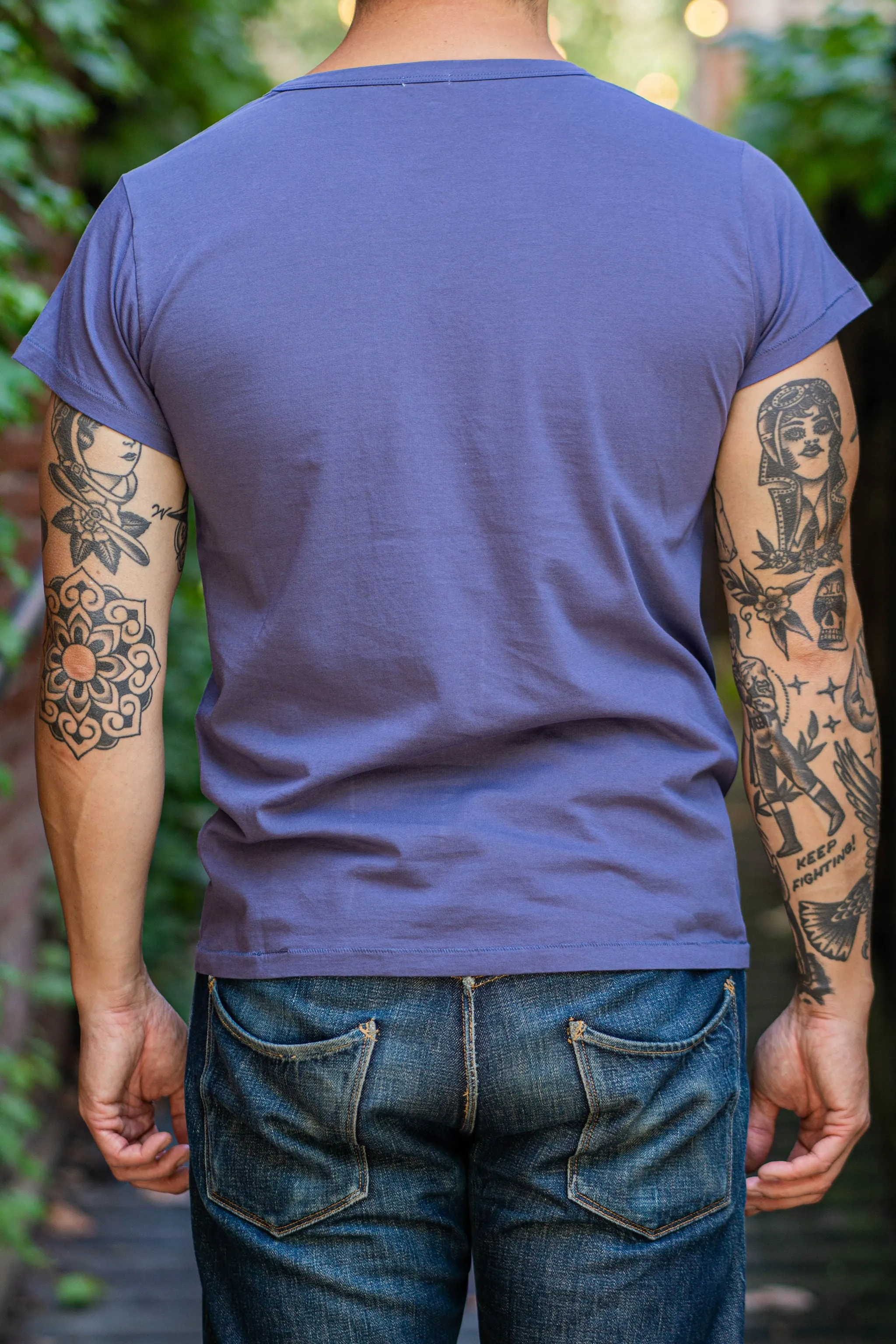 Wythe Tubular Pocket Tee - Faded Navy sold by Franklin and Poe product image thumbnail 2