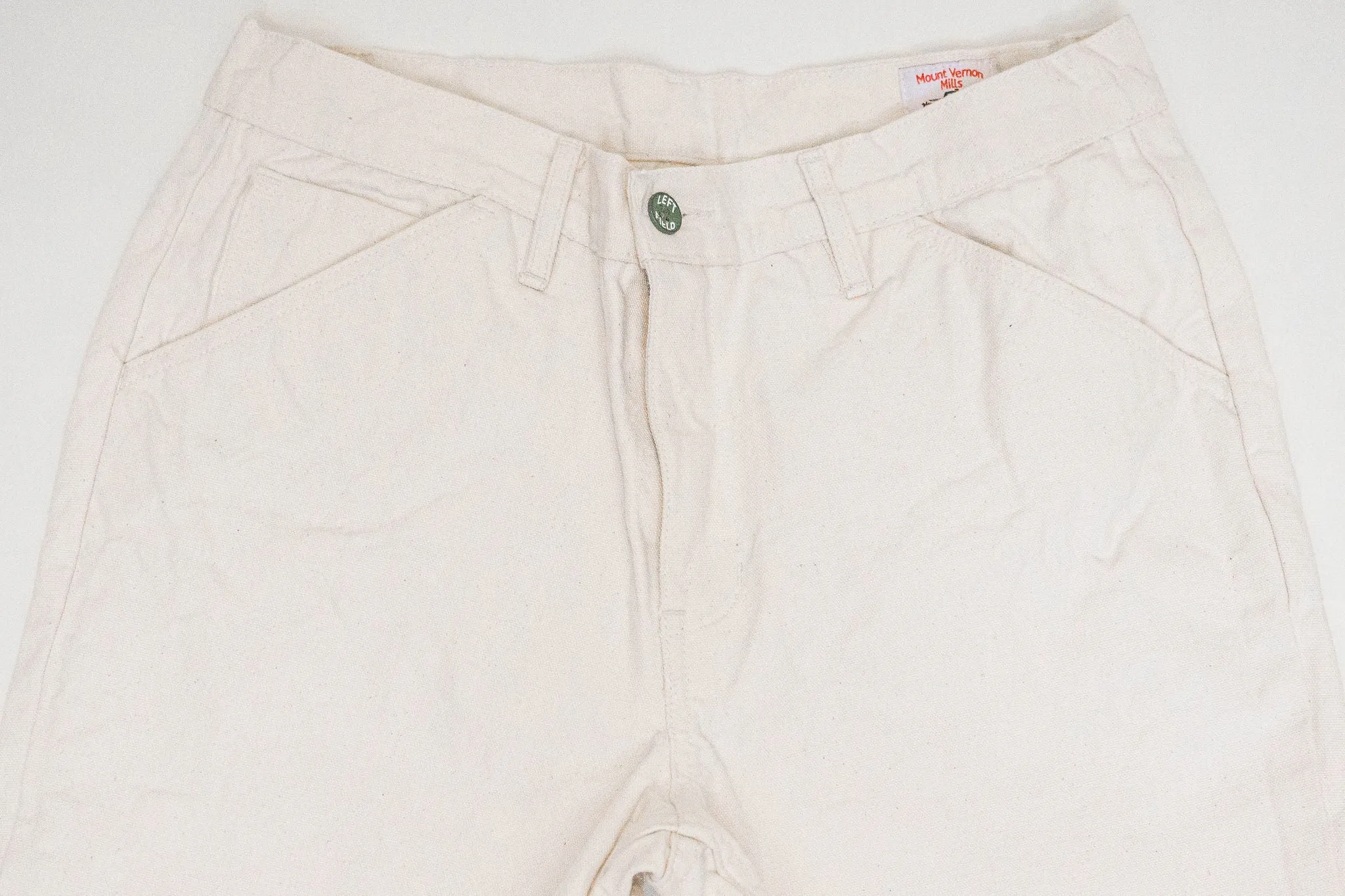 Left Field NYC Work Uniform Chino - Natural Duck sold by Franklin and Poe product image thumbnail 4