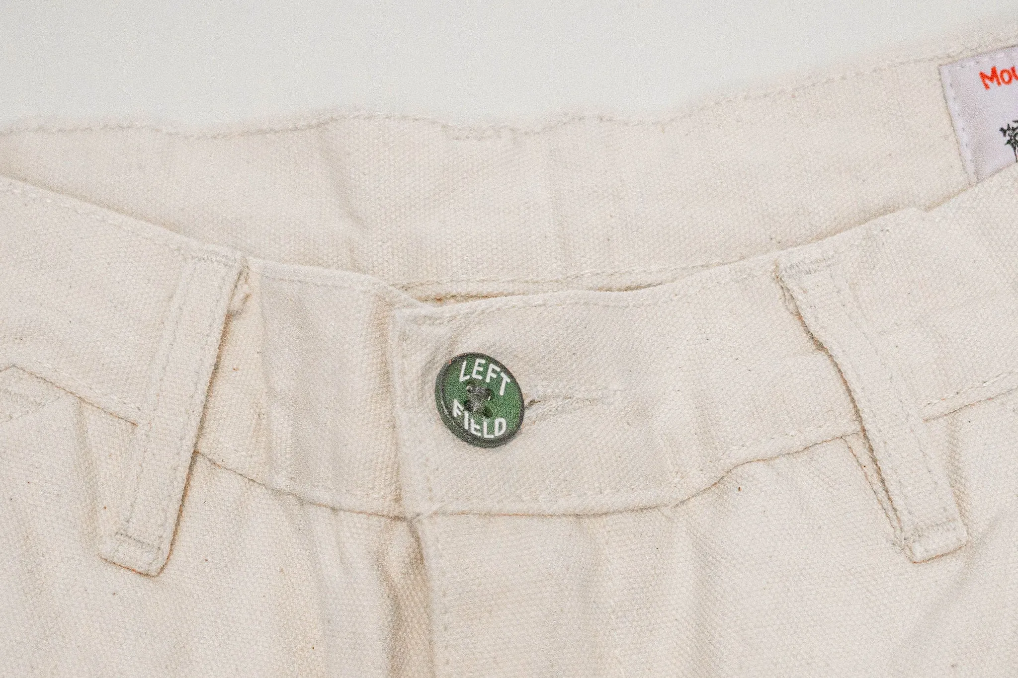 Left Field NYC Work Uniform Chino - Natural Duck sold by Franklin and Poe product image thumbnail 5