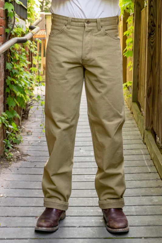 Stevenson Overall Co. Blazer Pants - Khaki Beige sold by Franklin and Poe