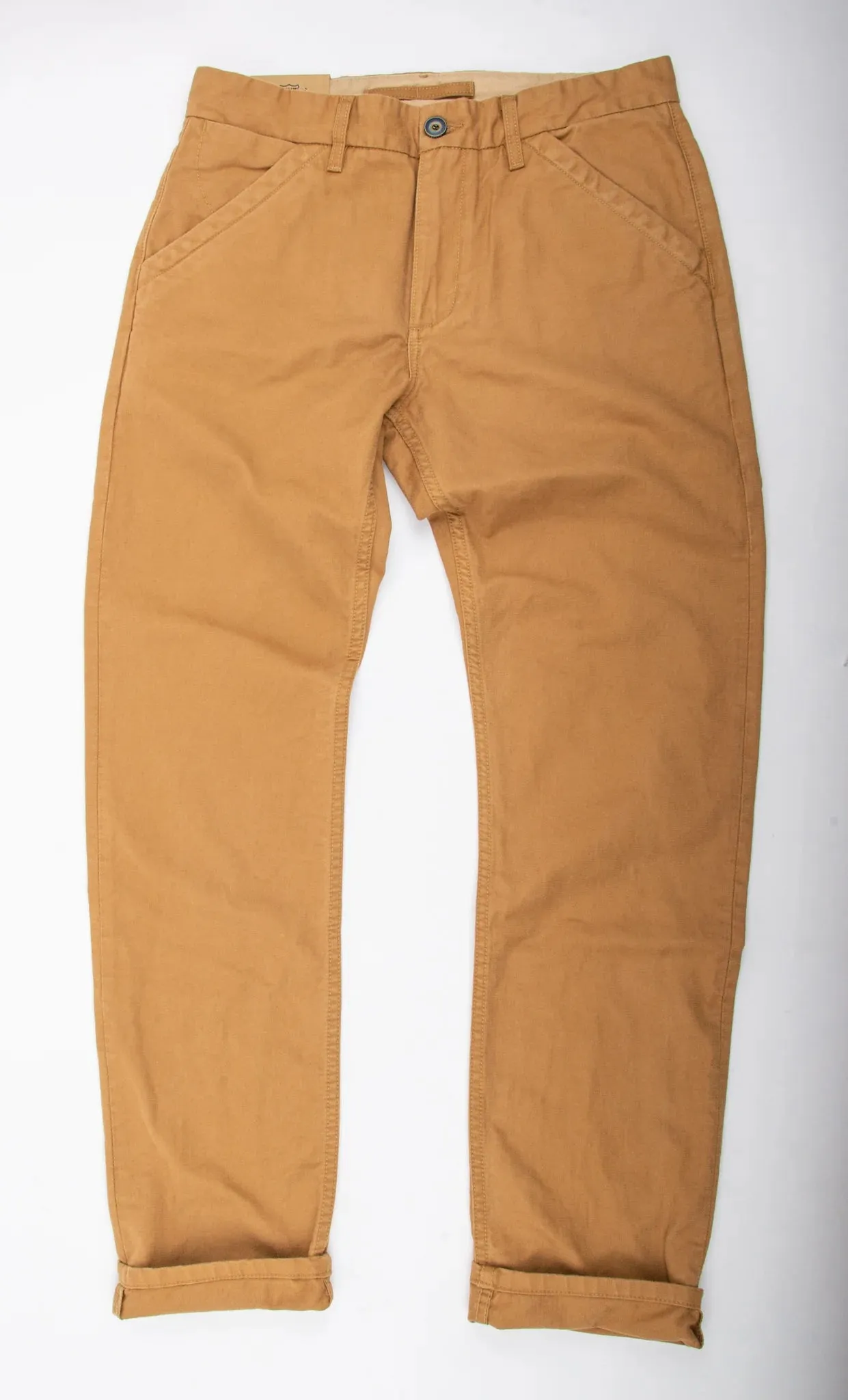 Freenote Cloth Workers Chino Slim Fit - Khaki sold by Franklin and Poe product image thumbnail 4