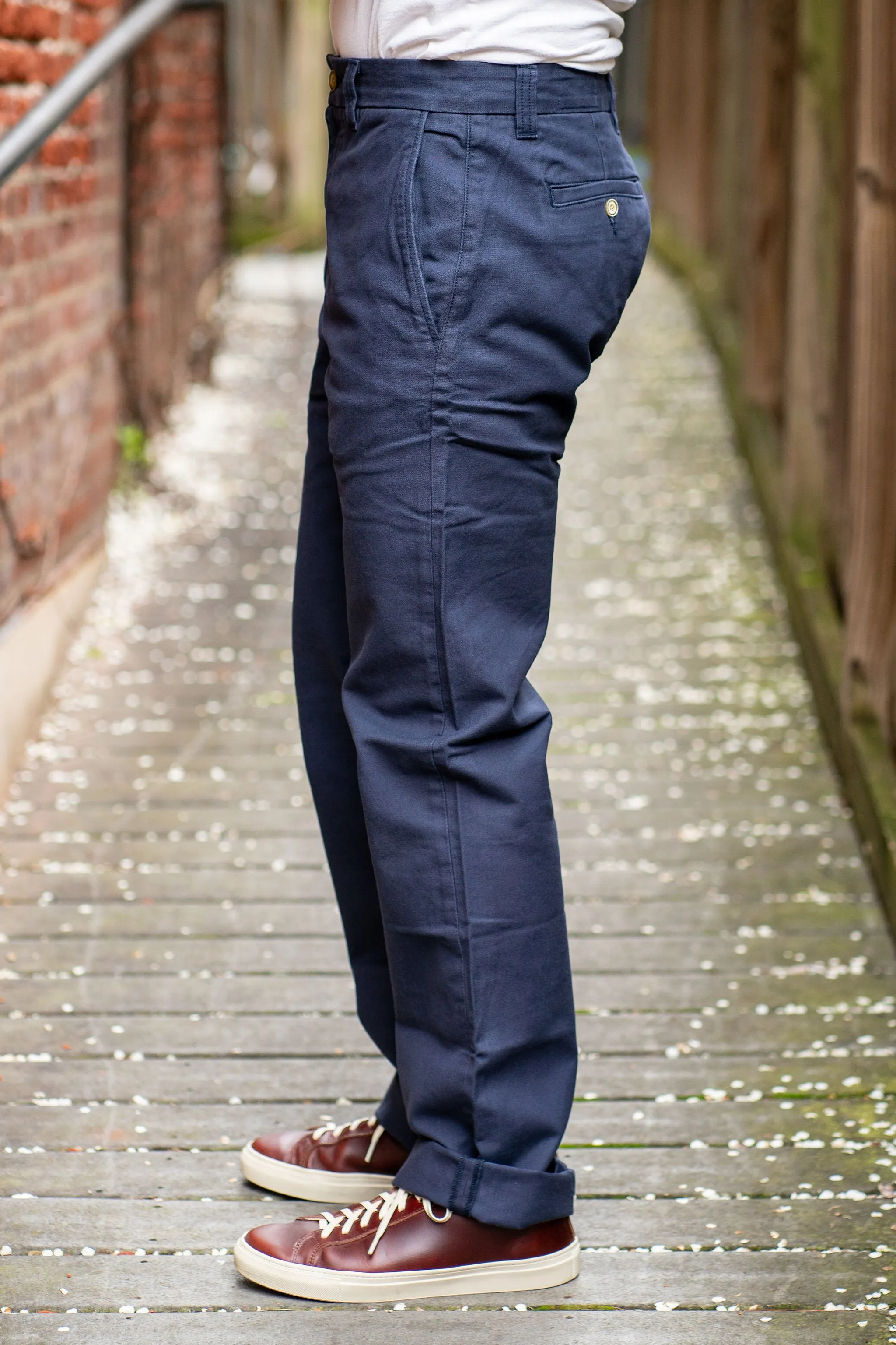 Freenote Cloth Deck Pant - Navy sold by Franklin and Poe product image thumbnail 2