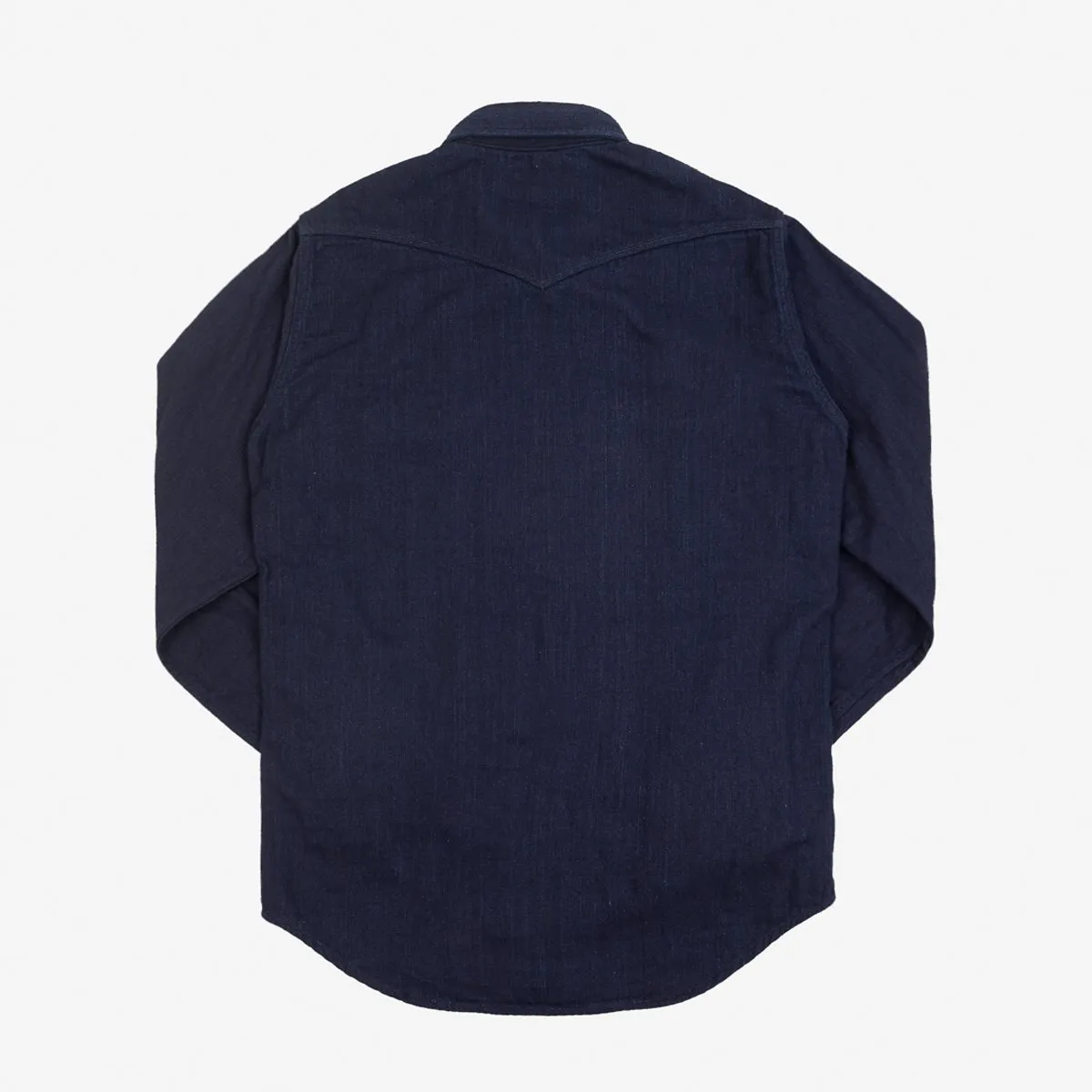 Iron Heart IHSH-347-IND 10oz Double Cloth Denim CPO Shirt - Indigo sold by Franklin and Poe product image thumbnail 5