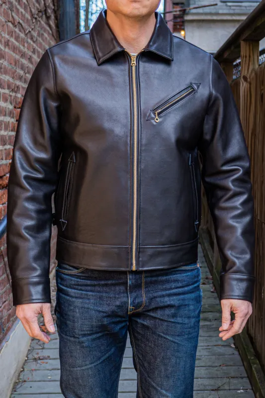 Freenote Cloth Locklin - Black Leather sold by Franklin and Poe