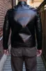 The Flat Head FN-LJ-HS006 Horsehide Cafe Racer Riders Jacket - Black sold by Franklin and Poe