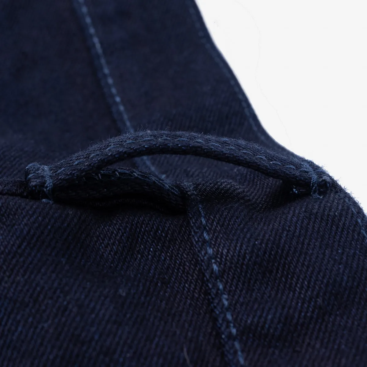 Iron Heart IH-666S-14ii 14oz Selvedge Denim Slim Straight Cut Jeans - Indigo/Indigo sold by Franklin and Poe product image thumbnail 5