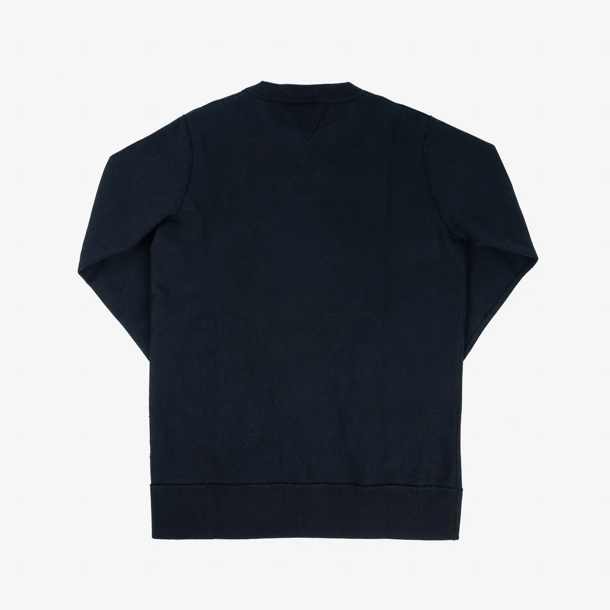 Iron Heart IHSW-69L-BLK 14oz Ultra Heavyweight Loopwheel Cotton Crew Neck Sweat - Black sold by Franklin and Poe product image thumbnail 5