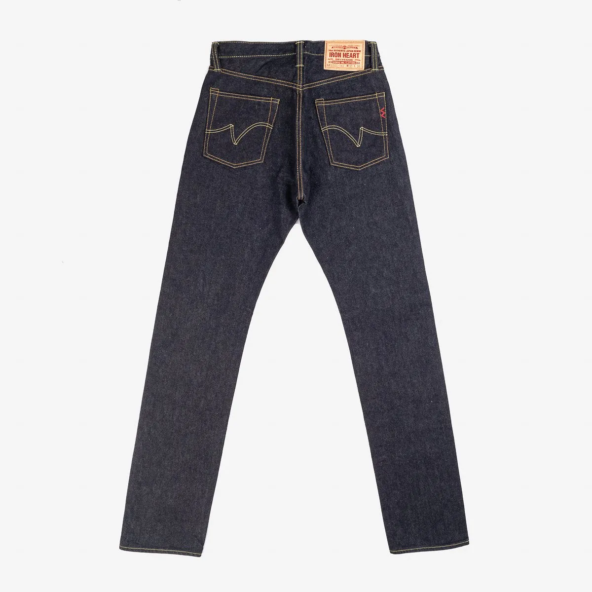 Iron Heart IH-888S-142 14oz Selvedge Denim Medium/High Rise Tapered Cut Jeans - Indigo sold by Franklin and Poe product image thumbnail 5