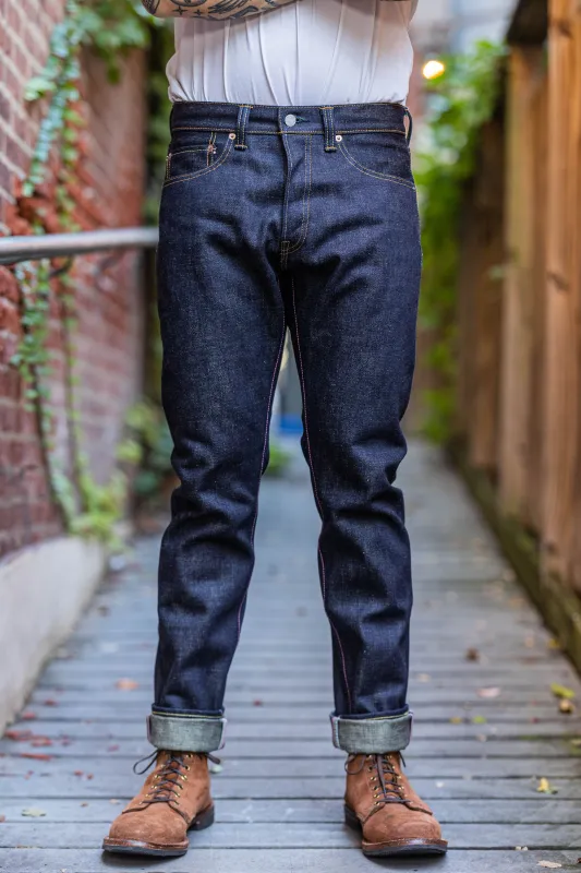 Momotaro 0405-BE High Tapered 18oz ID x Beige sold by Franklin and Poe