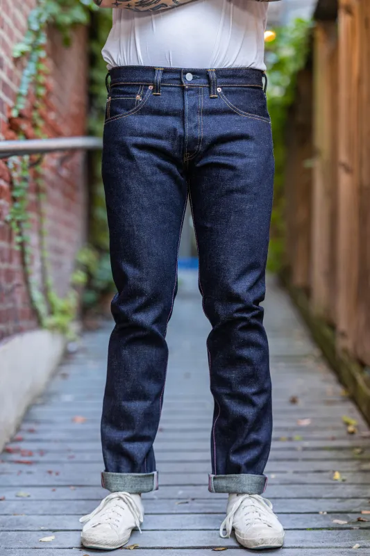 Momotaro 0306-BE Tight Tapered 18oz ID x Beige sold by Franklin and Poe