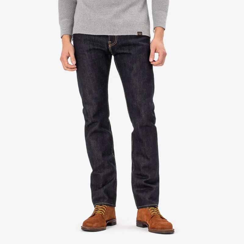 Iron Heart IH-555-XHS - Indigo 25oz Selvedge Denim Super Slim sold by Franklin and Poe