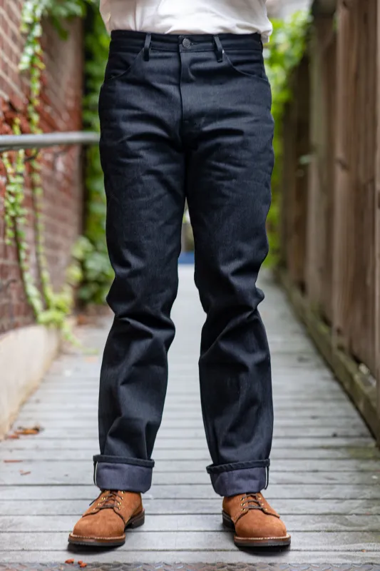 Freenote Cloth Wilkes - Black Grey Denim sold by Franklin and Poe