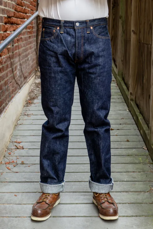 Samurai S710XX19ozII 19oz Kiwami Selvedge Denim - Mid Rise Slim Straight Tapered sold by Franklin and Poe