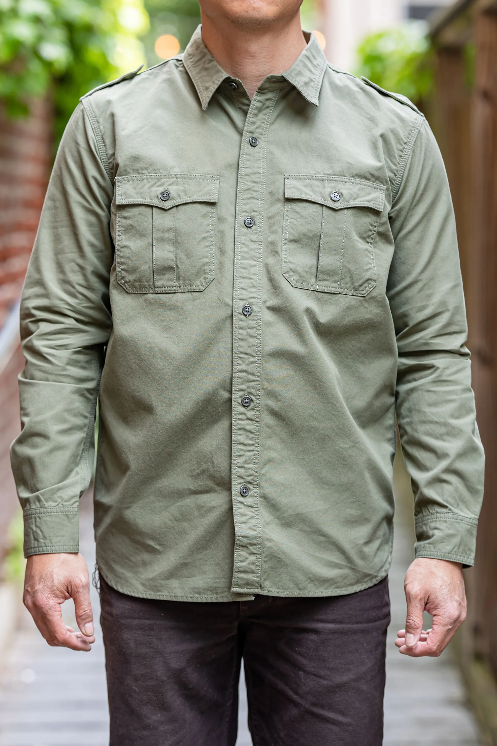 The Flat Head FN-SCK-005L Safari Shirt sold by Franklin and Poe