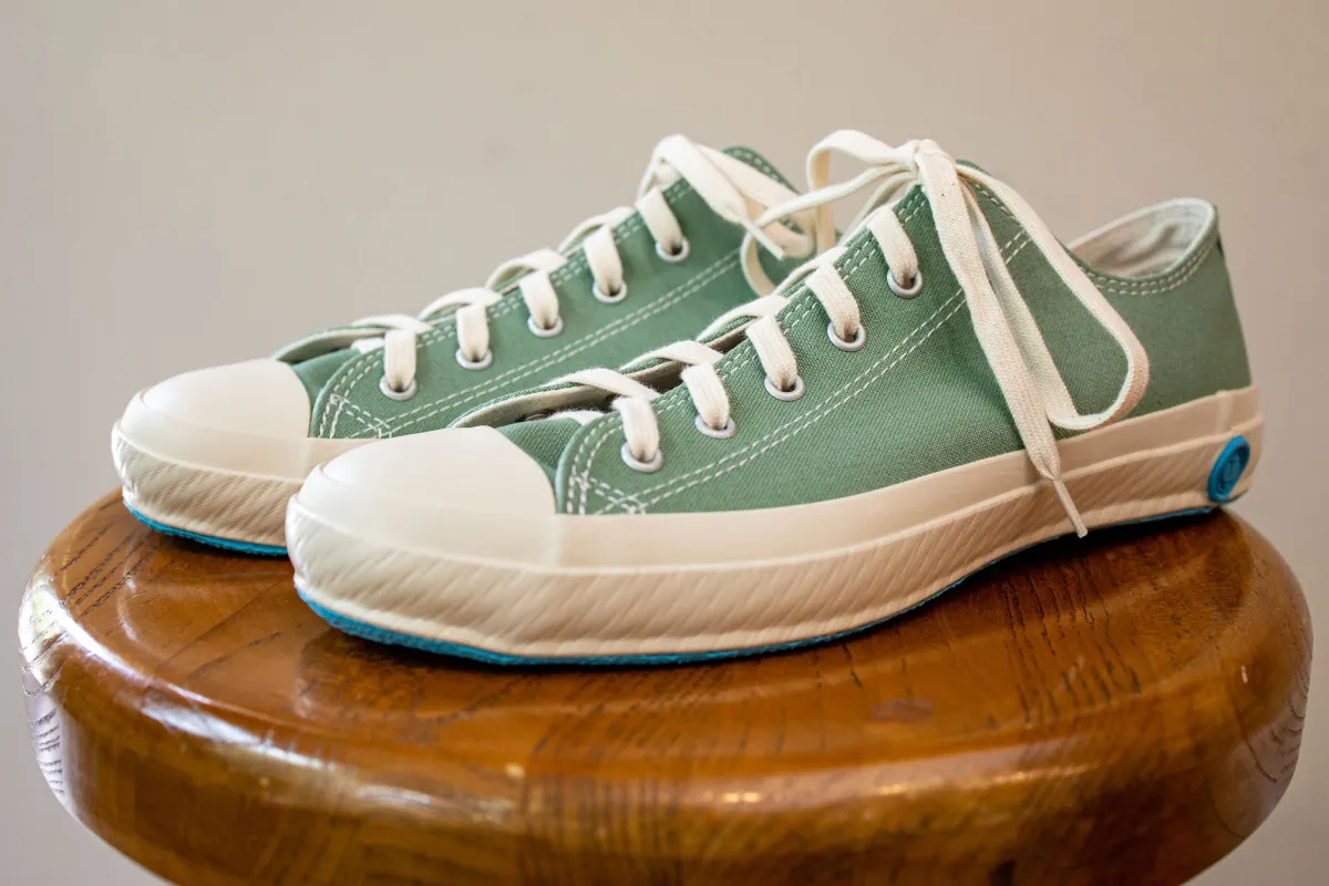 Shoes Like Pottery SLP01 JP Low Top Sneaker- Green sold by Franklin and Poe