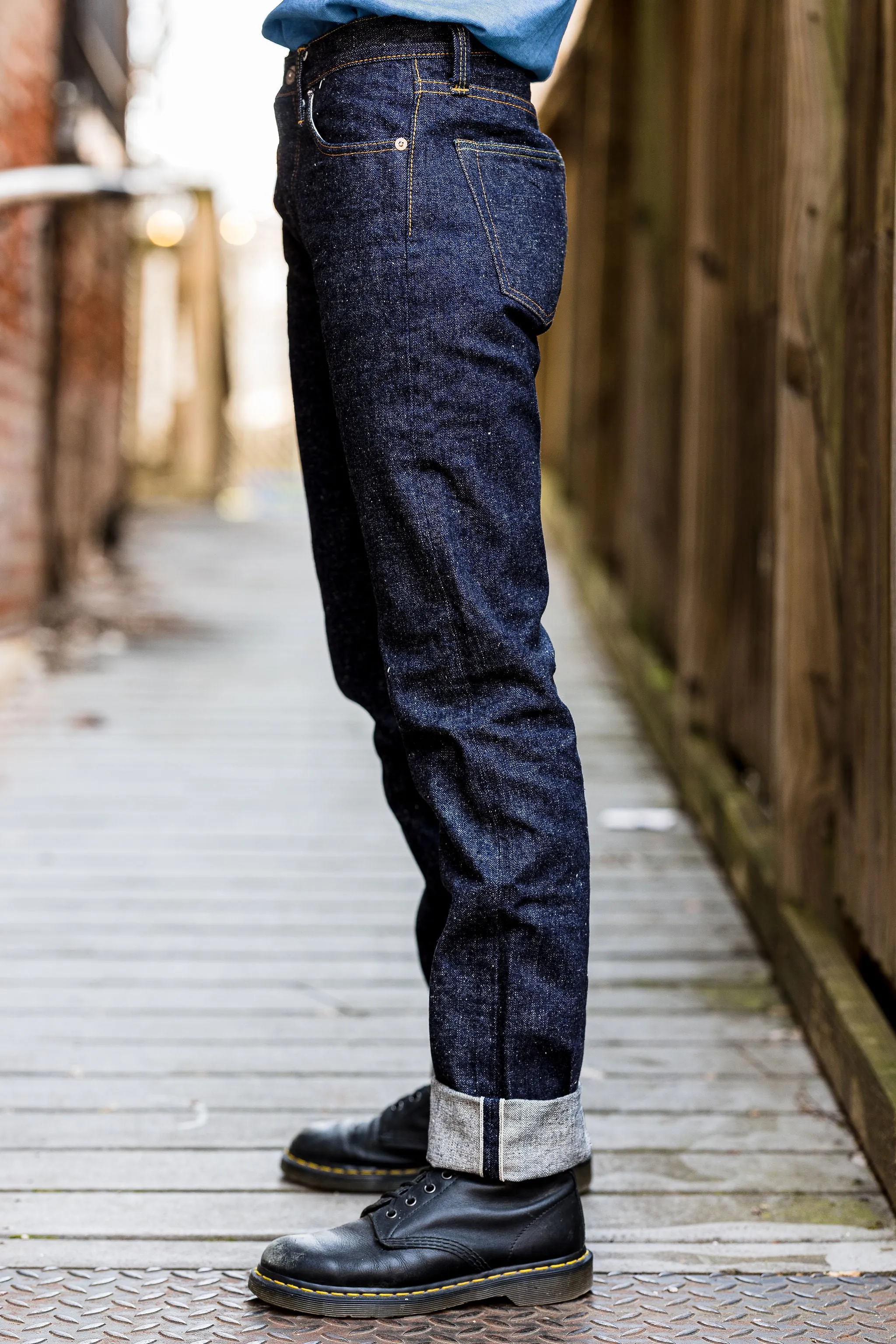 Samurai S0511XXII 15oz Otokogi Selvedge Slim Tapered - One Wash sold by Franklin and Poe product image thumbnail 2