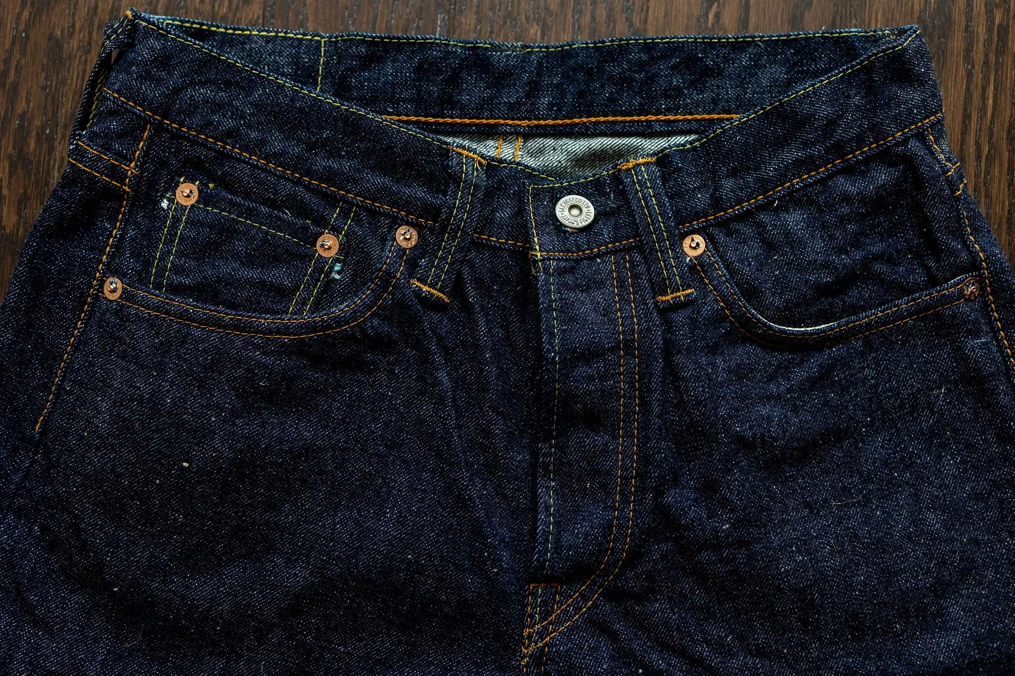 Samurai S0511XXII 15oz Otokogi Selvedge Slim Tapered - One Wash sold by Franklin and Poe product image thumbnail 4