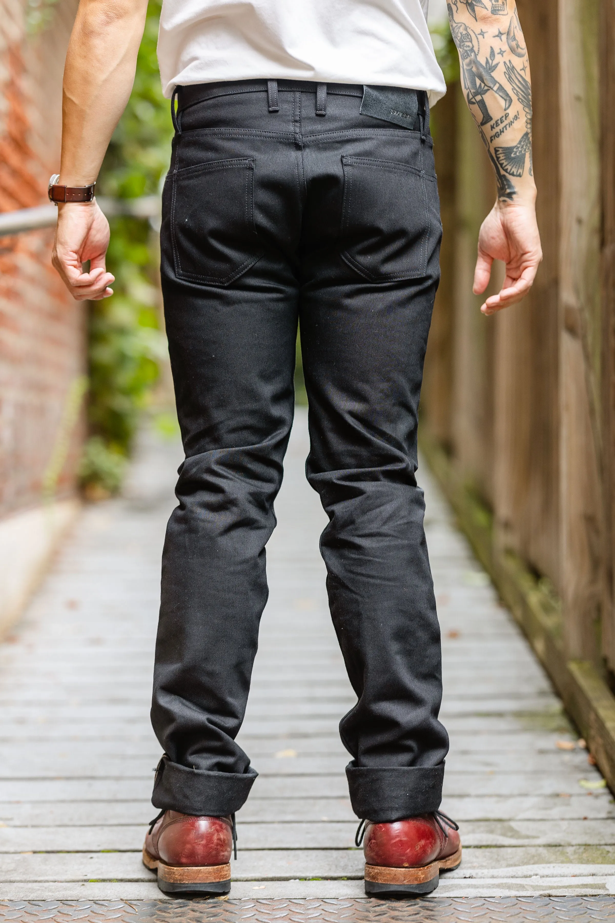 3sixteen CT-220x - Classic Tapered Double Black Selvedge sold by Franklin and Poe product image thumbnail 3