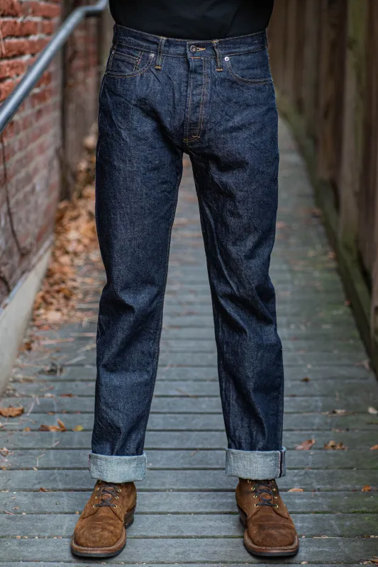 3sixteen CS-100xk - Classic Straight ⁠-⁠ Rinsed Indigo Kibata sold by Franklin and Poe