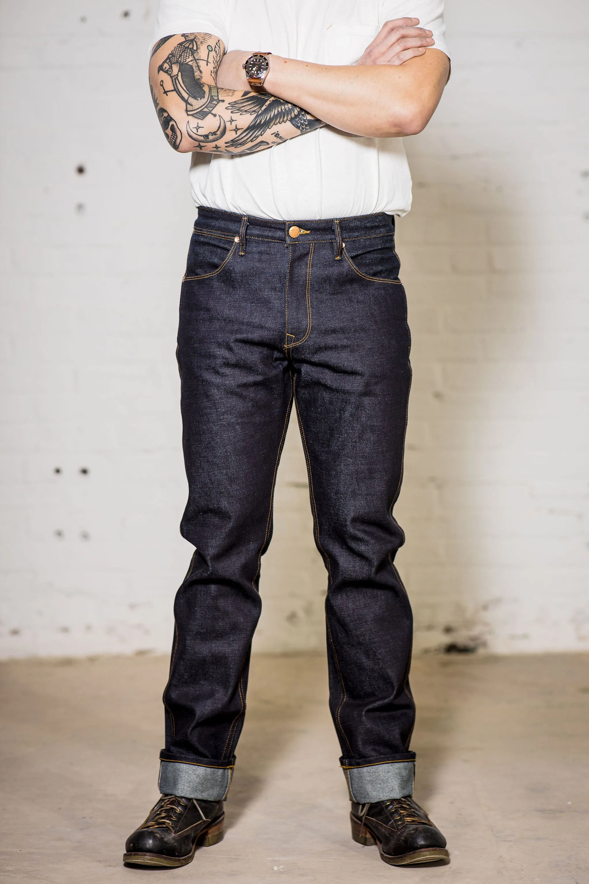 Freenote Cloth Wilkes - 14.5oz Kaihara Denim sold by Franklin and Poe product image thumbnail 4