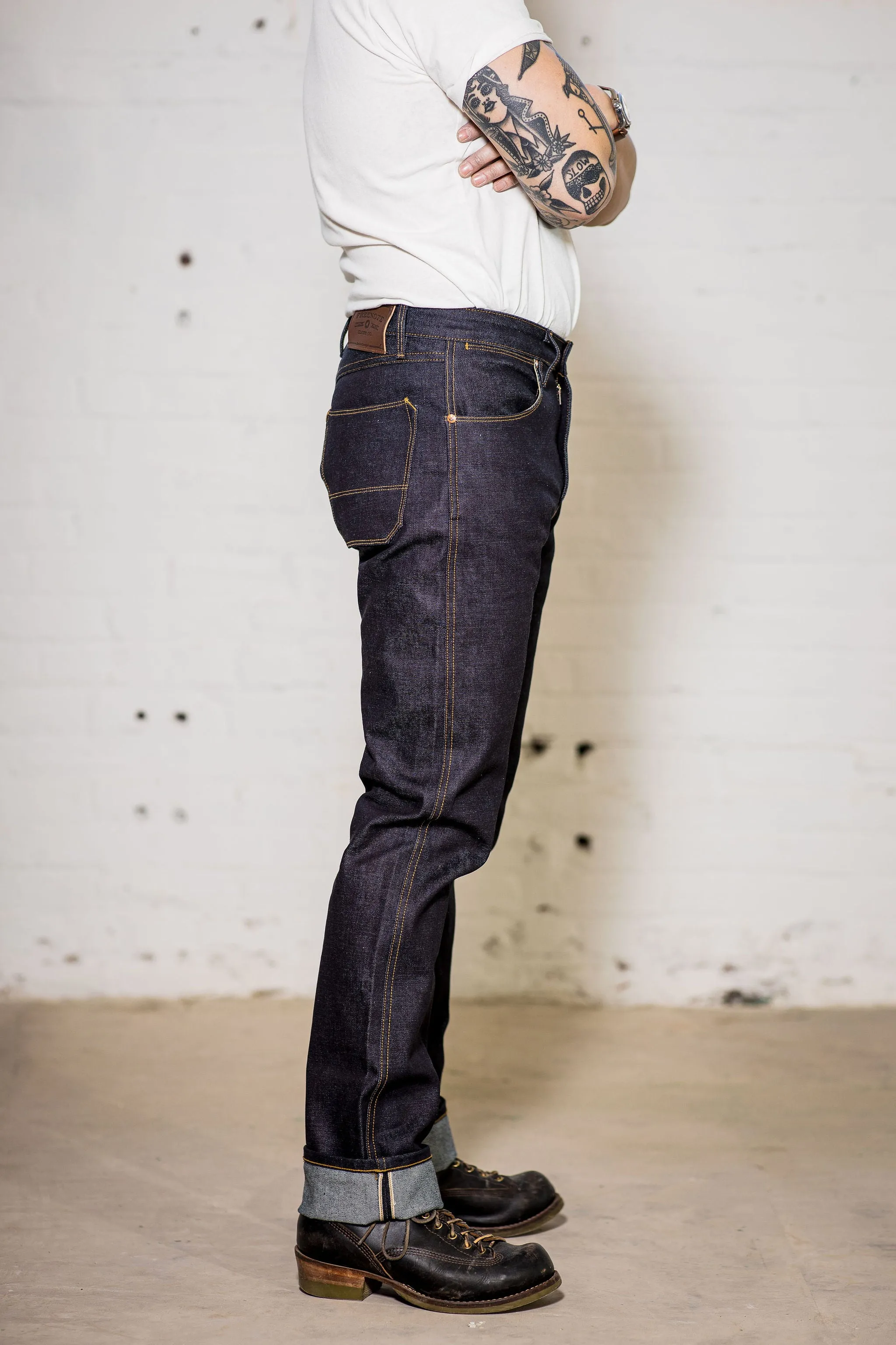 Freenote Cloth Wilkes - 14.5oz Kaihara Denim sold by Franklin and Poe product image thumbnail 5