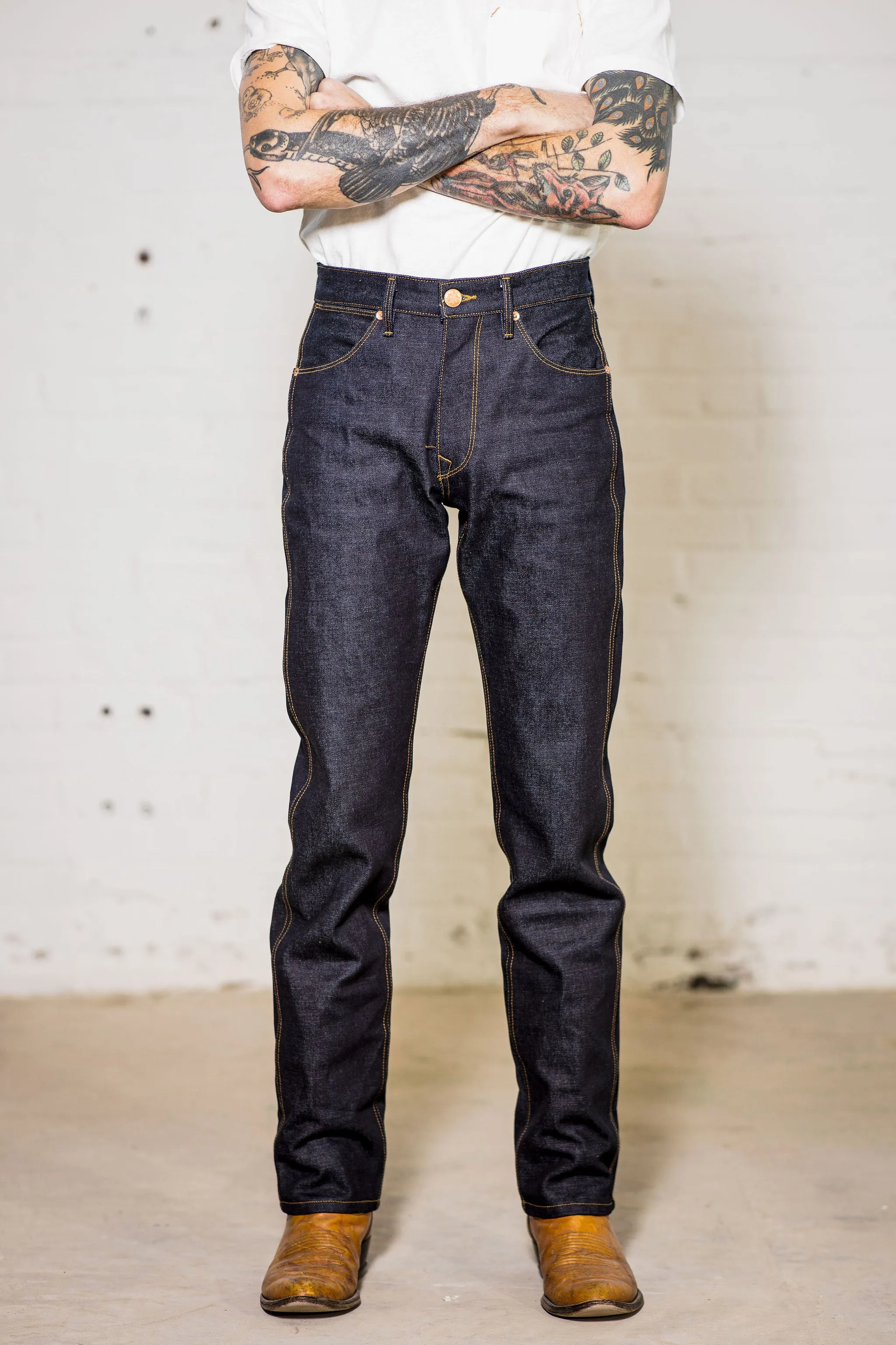Freenote Cloth Wilkes - 14.5oz Kaihara Denim sold by Franklin and Poe