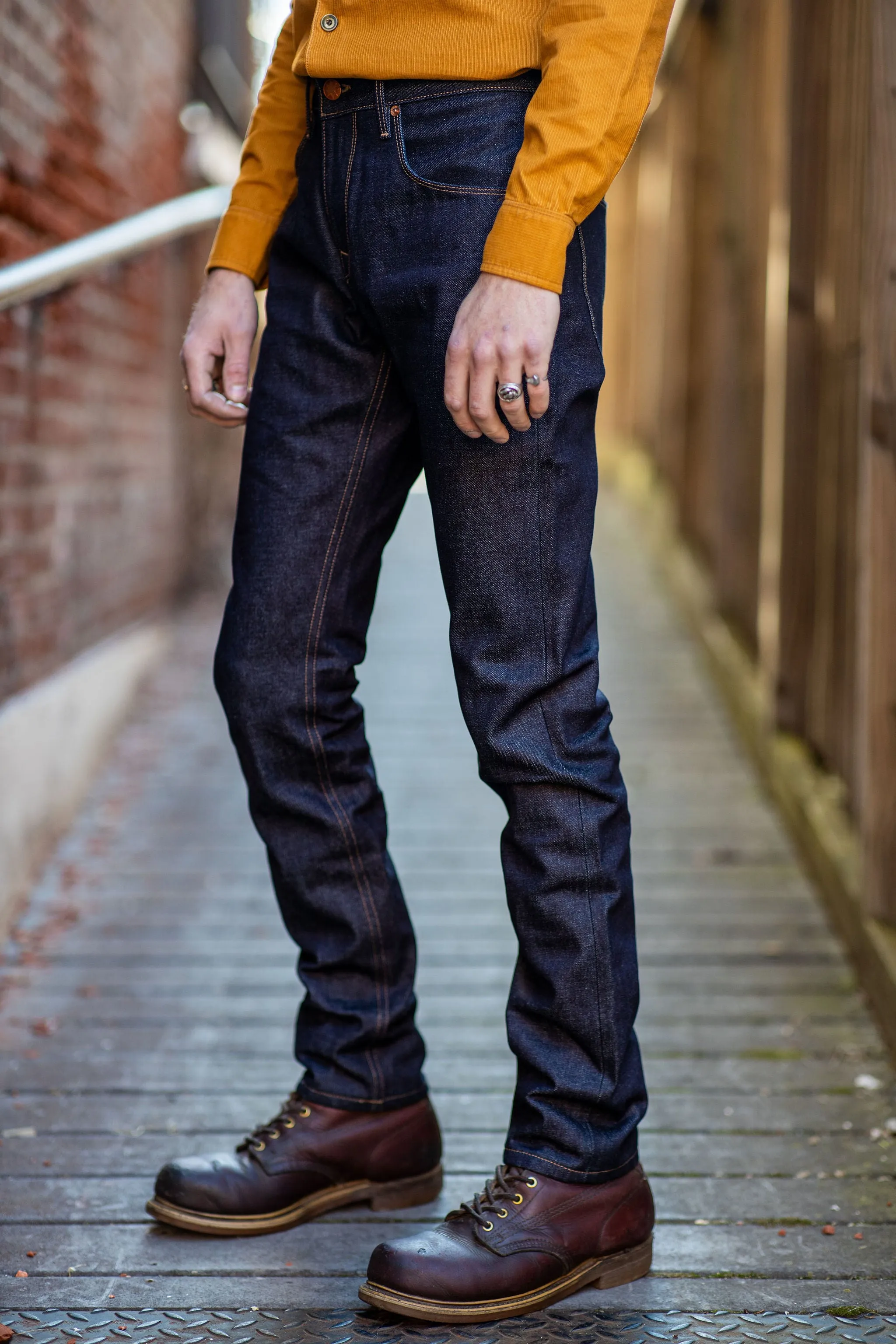 Freenote Cloth Avila - 14.5oz Kaihara Denim sold by Franklin and Poe product image thumbnail 2